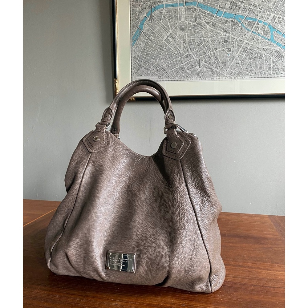 Marc By Jacobs Q Hillier Hobo, Grey w/ Silver